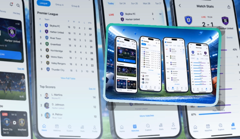 MK体育 App 多设备追赛页面